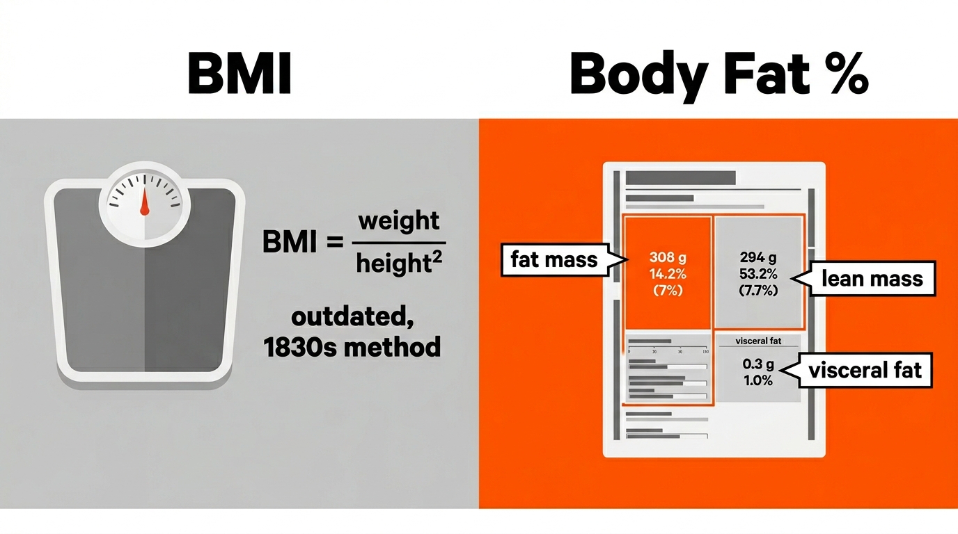 AI fitness dashboard showing calorie deficit calculation